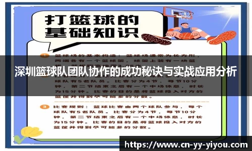 深圳篮球队团队协作的成功秘诀与实战应用分析